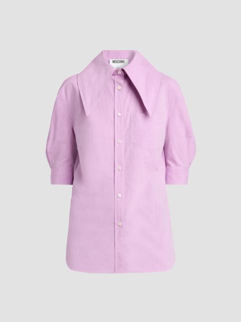Moschino Women's Cotton Poplin Blouse - Violet