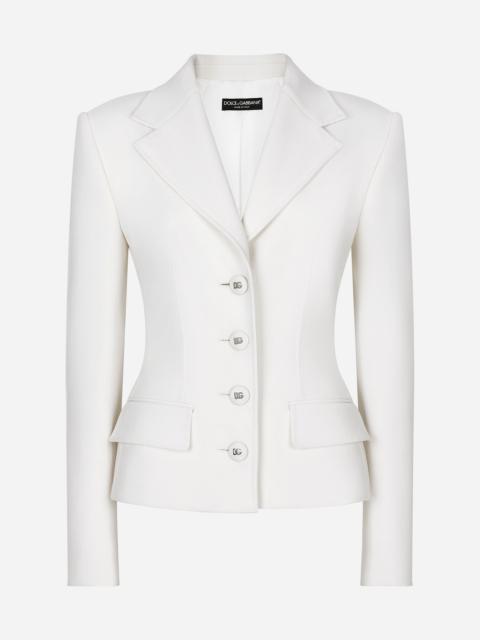Dolce & Gabbana Single-breasted woolen jacket