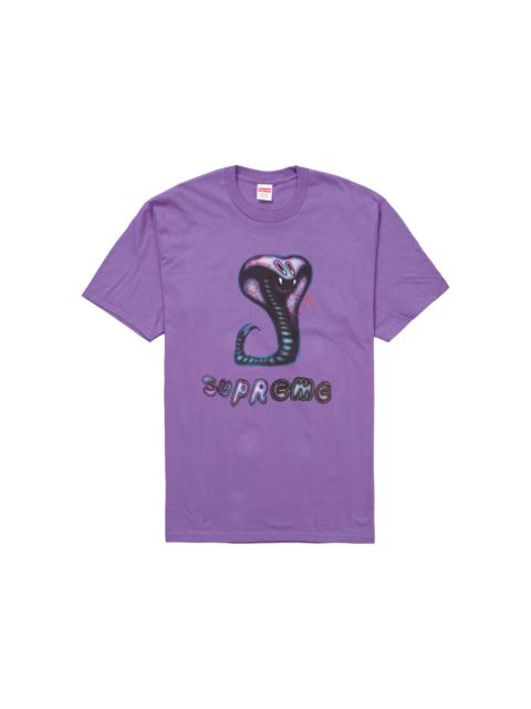 Supreme Supreme Snake Tee Purple
