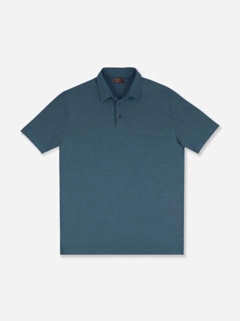 SLOWEAR Slim-fit organic IceCotton polo shirt