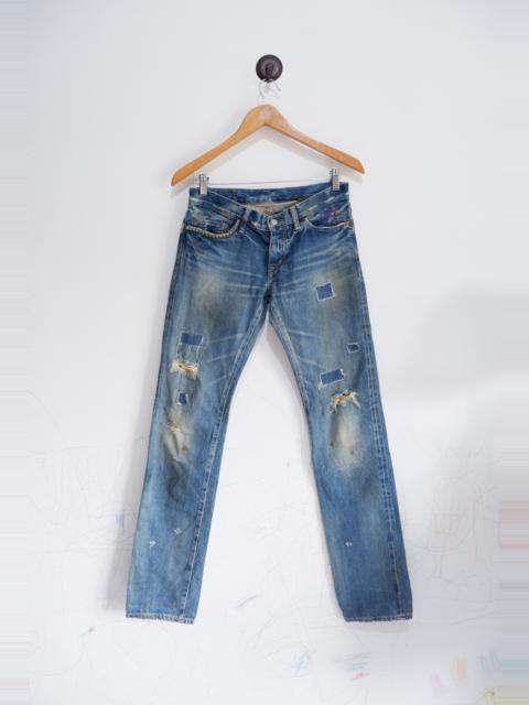 Hysteric Glamour Vintage Hysteric Glamour Distressed Low Rise Selvedge Jeans