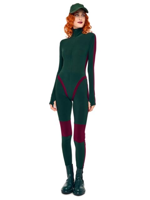 NORMA KAMALI SIDE STRIPE LEGGING W/ KNEE PATCH
