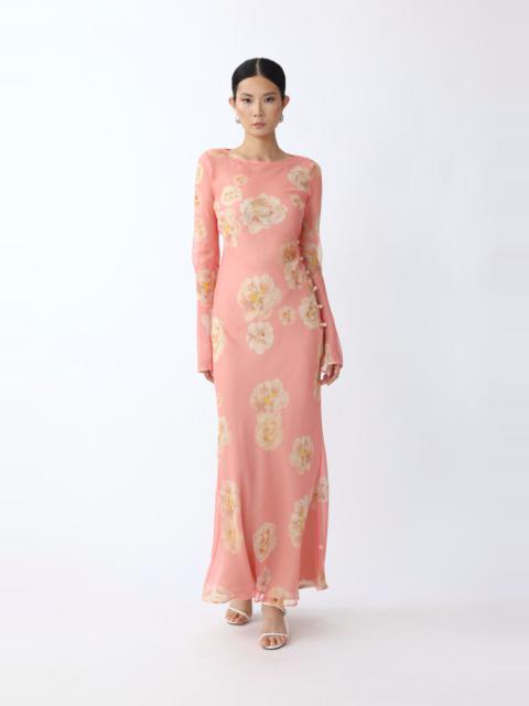 SAU LEE GLORIA FLORAL DRESS