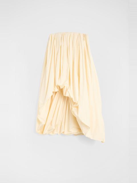 Jil Sander Lightweight Taffeta Bustier Dress