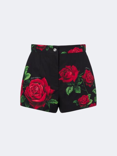 Dolce & Gabbana Floral cotton shorts