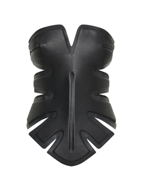 Dion Lee Padded Leaf corset top