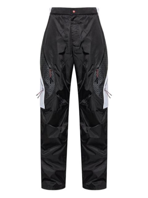 CASABLANCA monogram panelled trousers