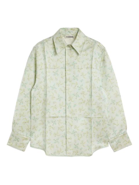 Jil Sander floral-print shirt