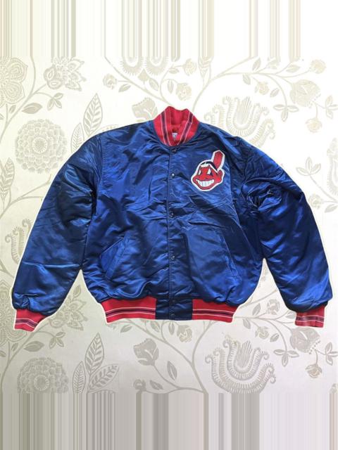 Other Designers Starter × Vintage - Bomber Satin Jacket Starter Diamond Vintage 1990s MLB Jacket