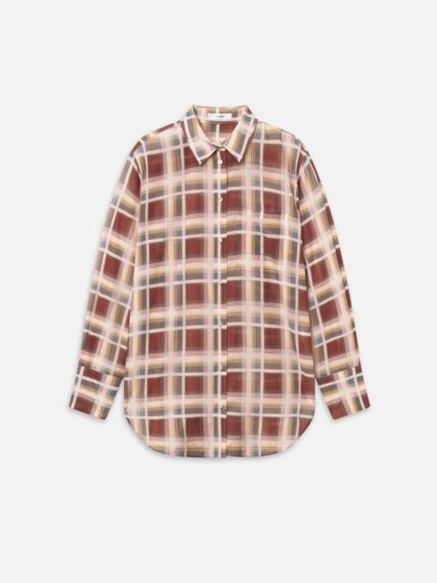 FRAME The Plaid Boy Shirt
