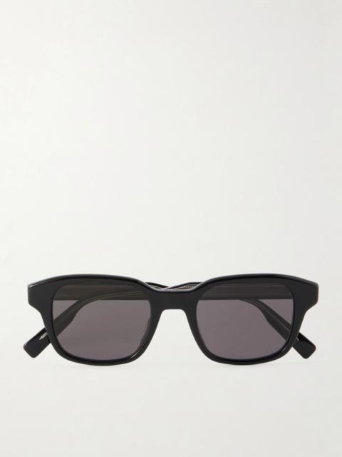 Dior DioRibbon S1I Square-Frame Acetate Sunglasses Black