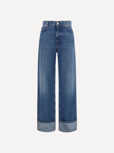 Dolce & Gabbana Straight-leg five-pocket Jeans