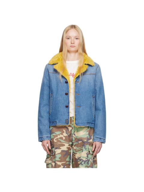 ERL Blue Venice Denim Jacket