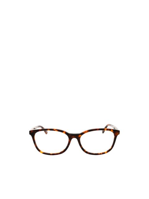 kate spade Haisley tortoiseshell-effect oval-frame glasses