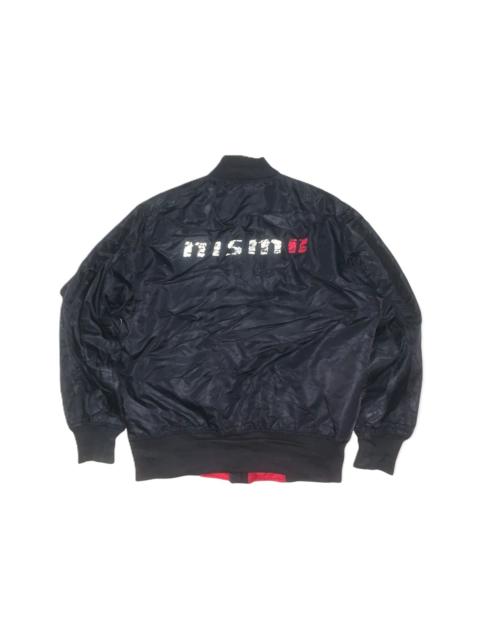 Other brands Vintage - Vintag 90s Nismo MA-1 Reversible Bomber Jacket