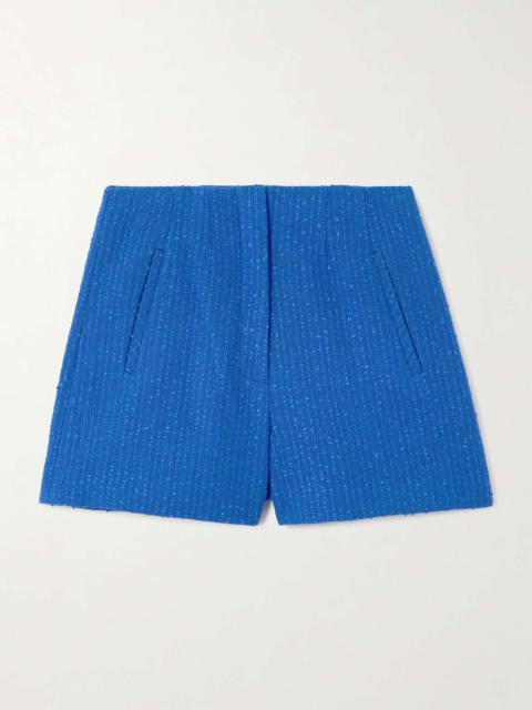 VERONICA BEARD Jazmin cotton-blend bouclé-tweed shorts