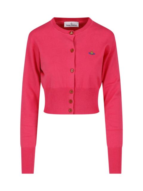 Vivienne Westwood CROP CARDIGAN “ORB”