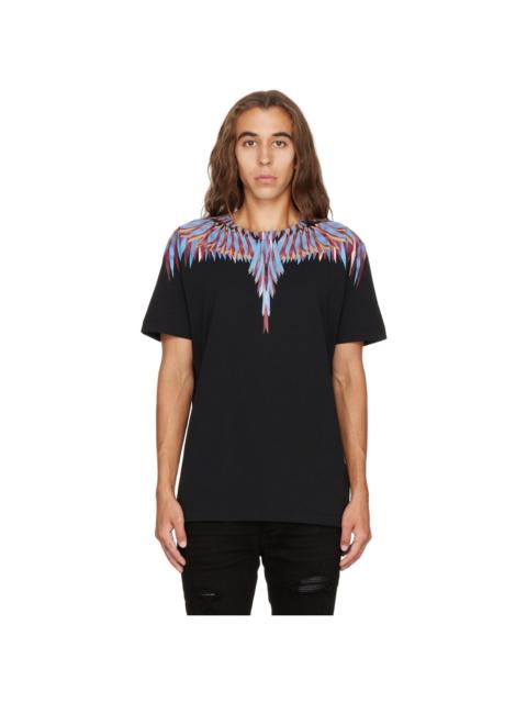 Marcelo Burlon County Of Milan Black Wings T-Shirt