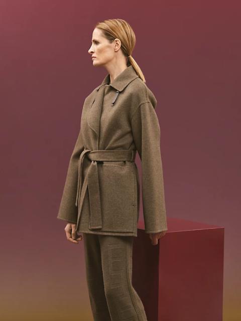 Hermès Short wrap coat