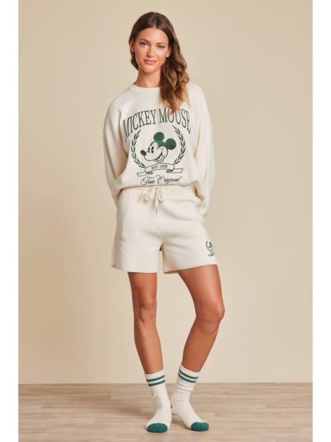 Barefoot Dreams CozyChic Ultra Lite® Cotton Women's Disney Mickey Athletic Short