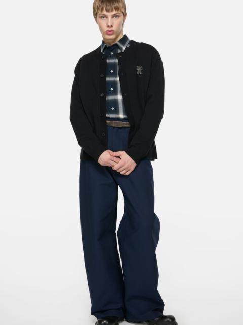 Acne Studios Crewneck cardigan - Black