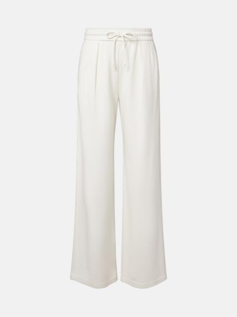 Max Mara Cotton and silk-blend sweatpants