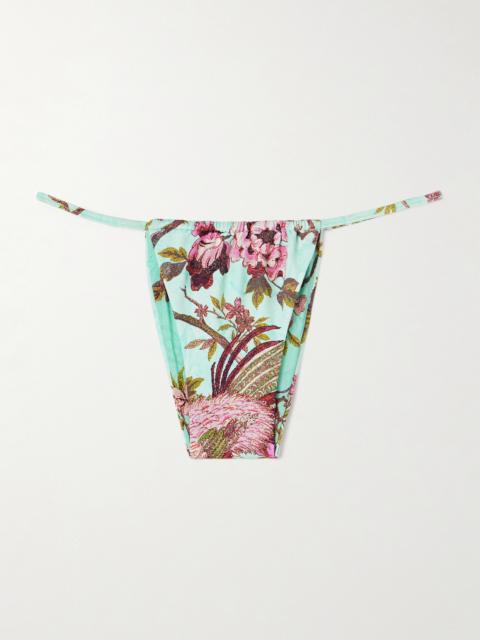 SKIMS + Roberto Cavalli Signature Swim String Bikini Bottom