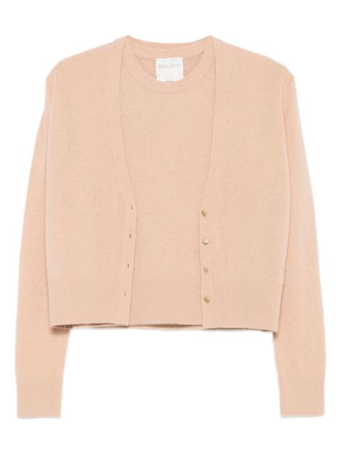 forte_forte cropped cardigan