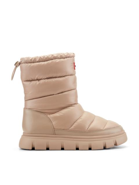 HUNTER Women's Maribel Lug Sole Insulated Waterproof Snow Booties