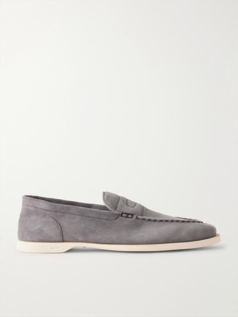 John Lobb Pace Suede Loafers