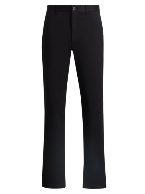 Theory Men's Zaine Cotton Straight-Leg Pants - Black