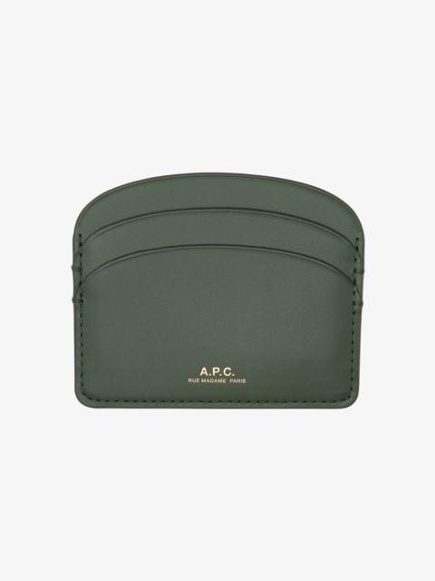 A.P.C. DEMI-LUNE CARDHOLDER