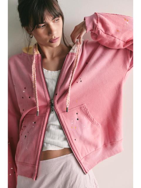 FREE PEOPLE We The Free Fun Pieced Zip-Up