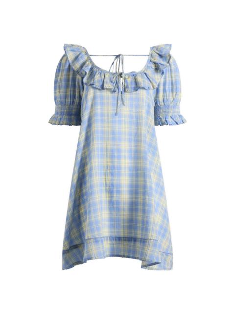 DAMSON MADDER. Damson Madder Harlow Mini Night Dress