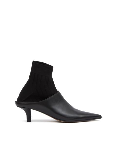 MM6 Maison Margiela pointes-yoe ankle boots