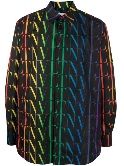 Valentino VLTN Times printed shirt