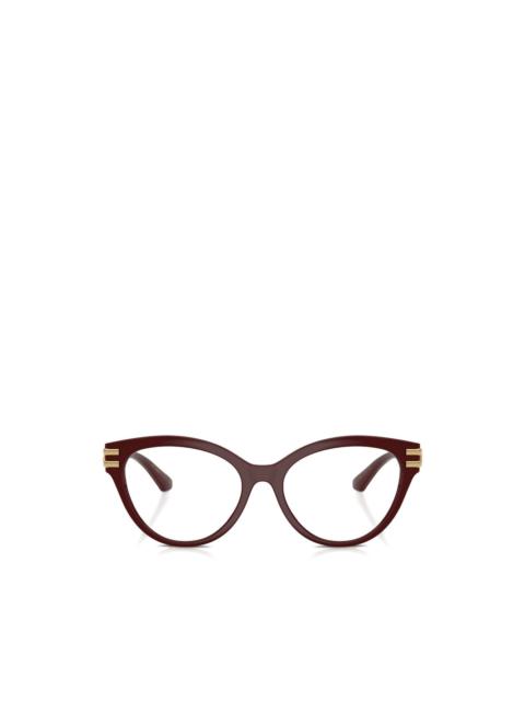 Dolce & Gabbana DG logo-plaque cat-eye sunglasses