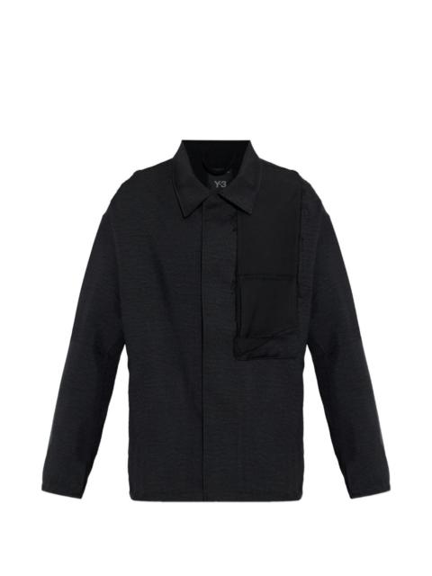 Y-3 UTILITY chest-pocket jacket