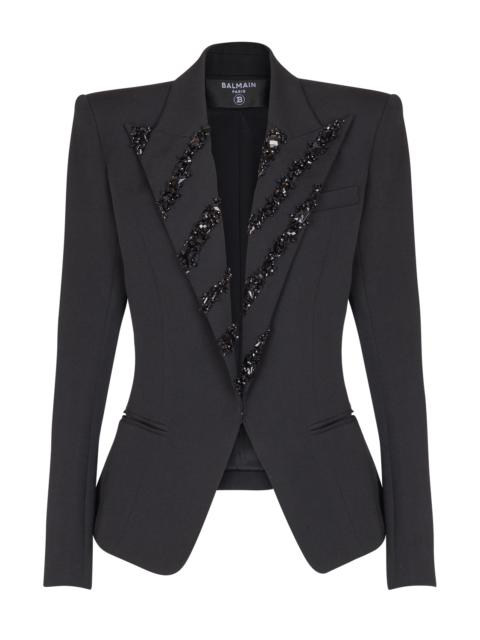 Balmain Six Button Crystal Jacket