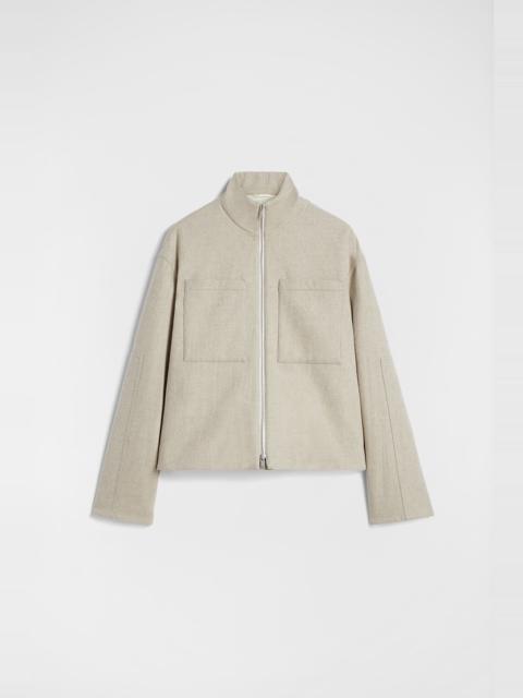 Jil Sander Felt Wool Padded Blouson