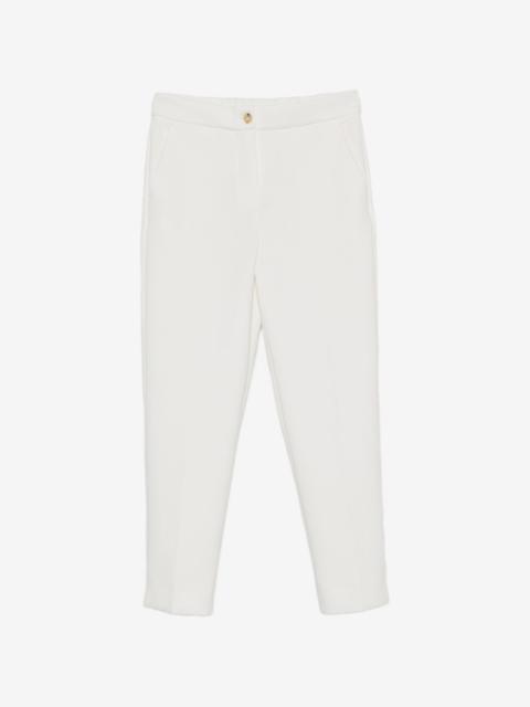 Max Mara Feroce split-hem tapered-leg trousers