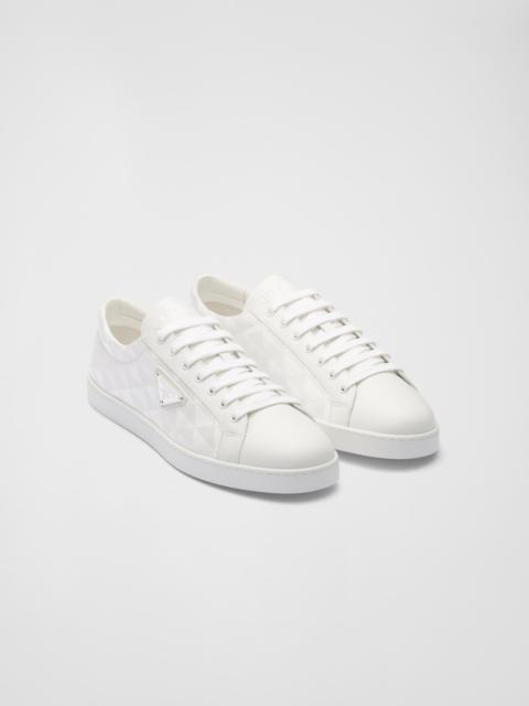 Prada Leather and Re-Nylon sneakers