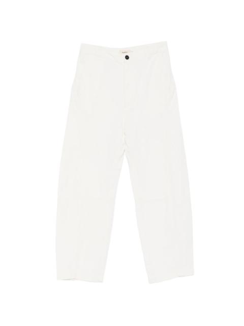 BARENA Marietta Furian barrel-leg trousers