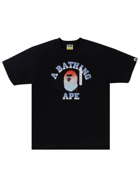 人気 ★BAPE★ JAPAN KATAKANA COLLEGE CITY T-SHIRT BLACK JAPAN KATAKANA COLLEGE CITY TEE | bape.com