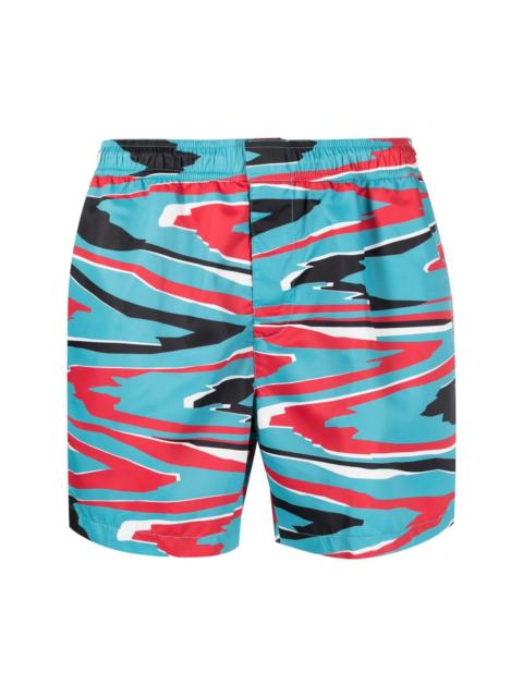 Missoni patterned swim shorts