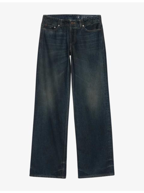 ALLSAINTS Nico Wide-Leg Low-Rise Jeans