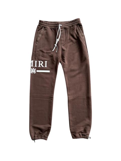 AMIRI MA Bar Logo Sweatpants "Brown" PS23MJL002 210