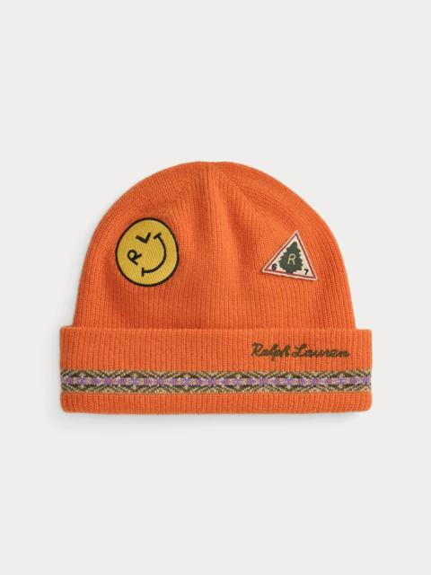 Polo Ralph Lauren Rib-Knit Wool-Blend Beanie