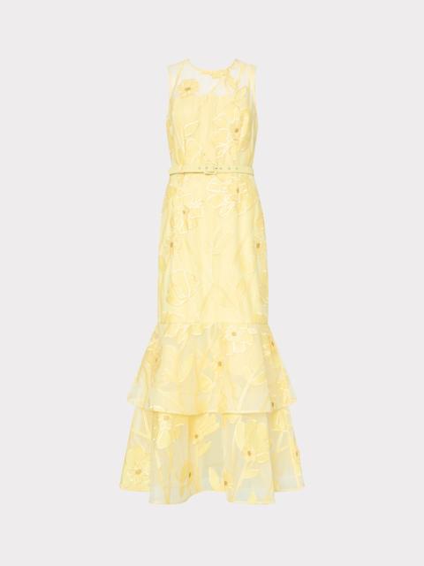 MILLY Anna Grand Fleur Dress