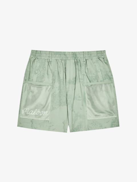 malbon MESH BASKET POCKET SHORT